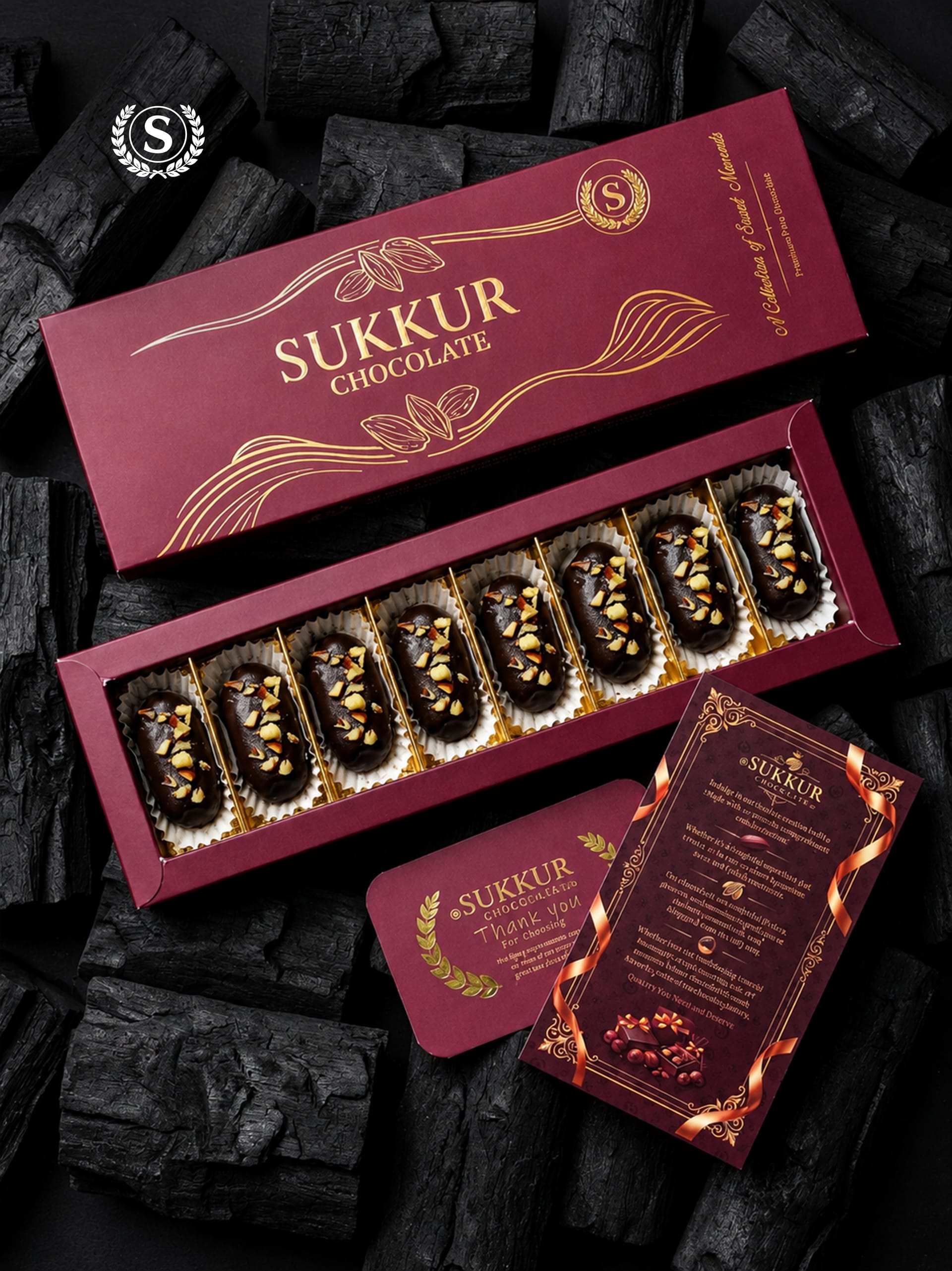 Premium Dark Chocolate Pecan Dates view 4