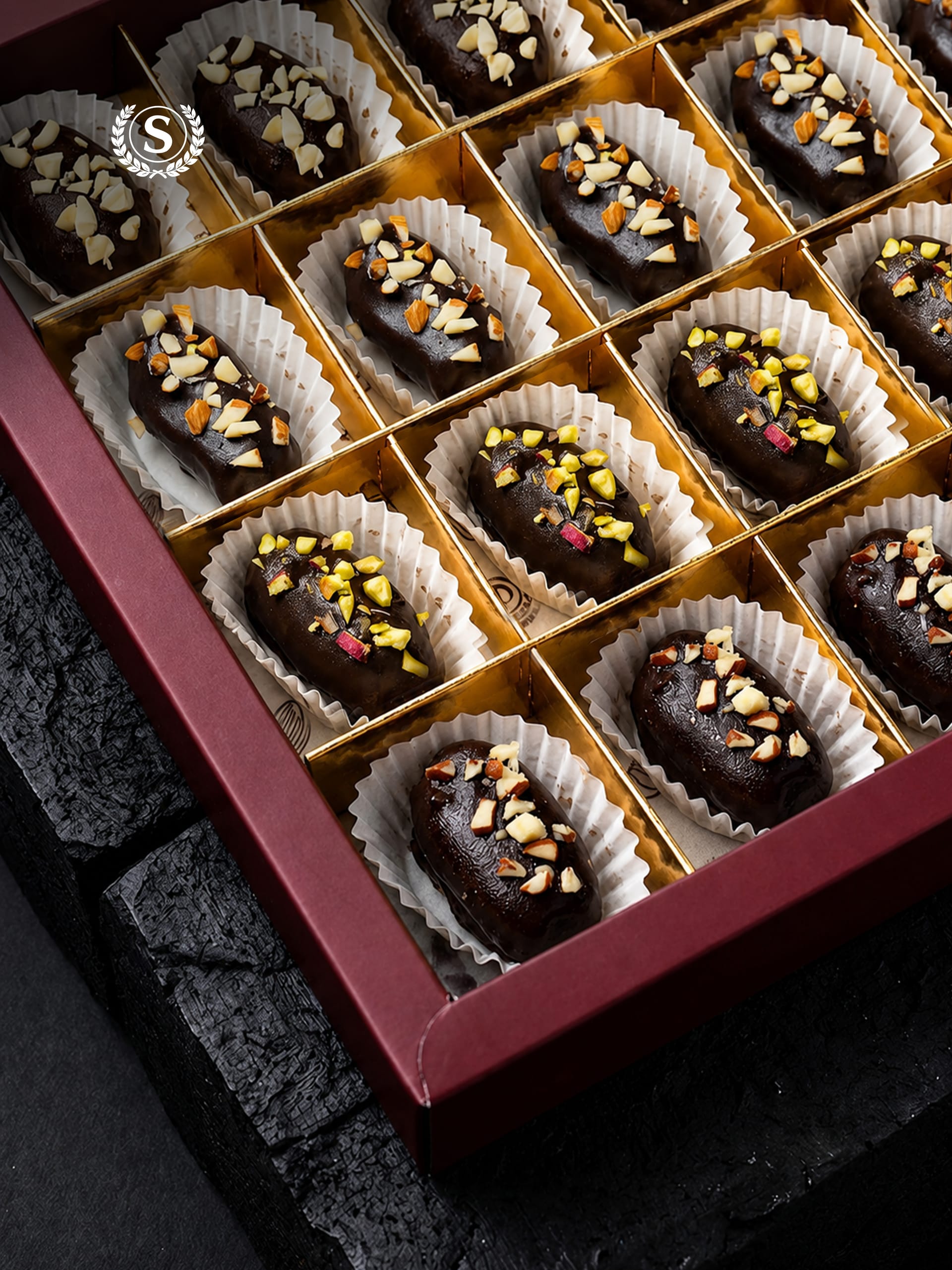 Premium Dark Chocolate Dates Collection view 2