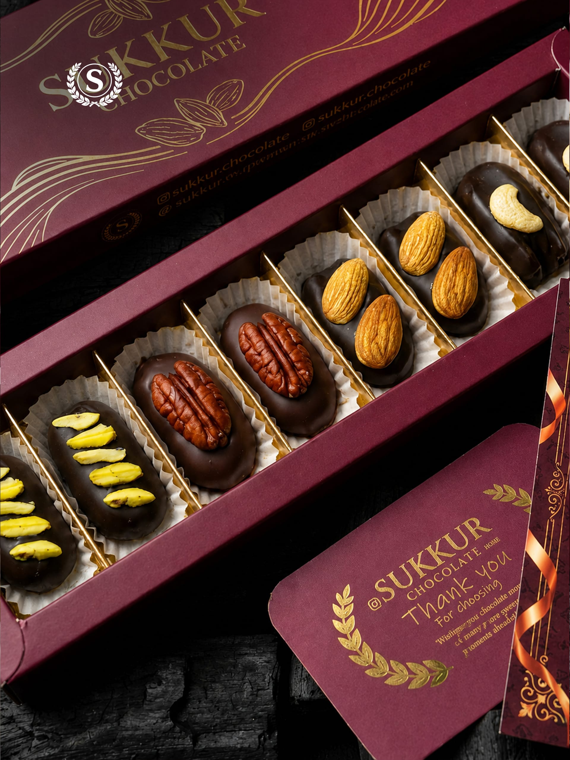 Premium Dark Chocolate Dates Collection view 2