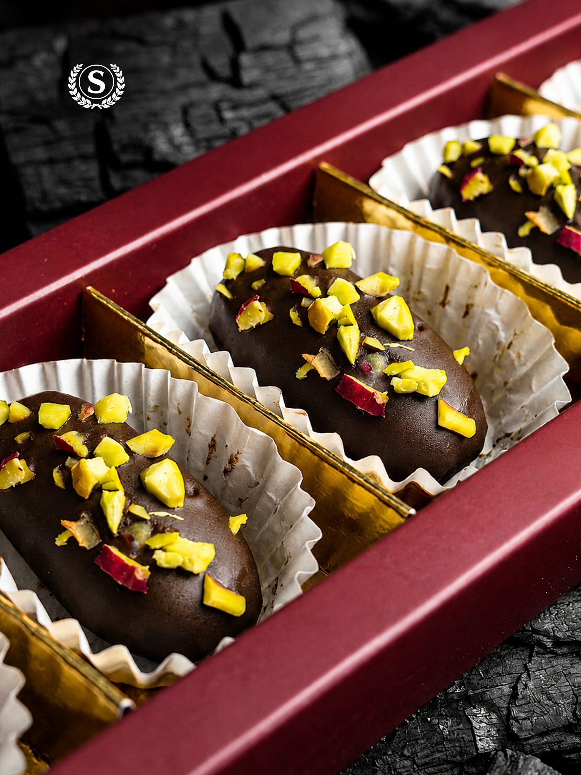 Premium Dark Chocolate Pistachio Dates view 2