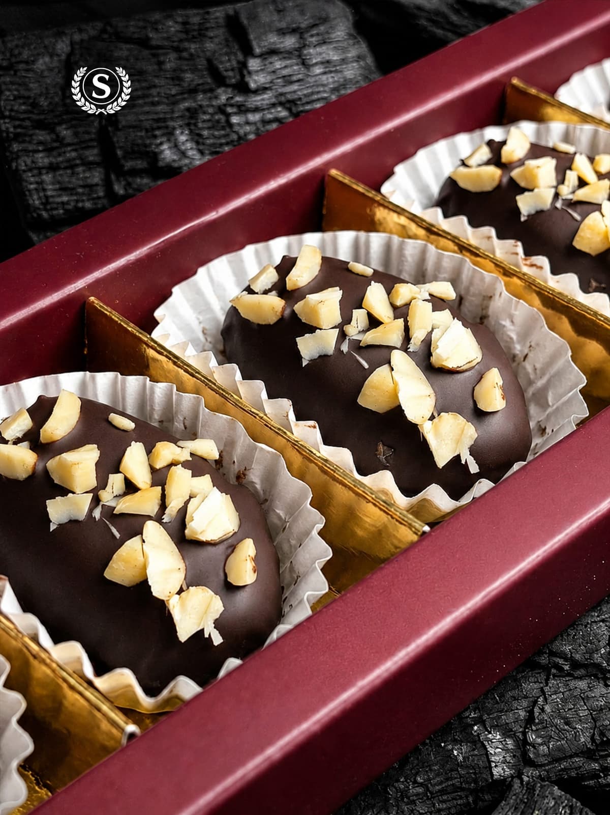 Premium Dark Chocolate Cashew Dates - view 2