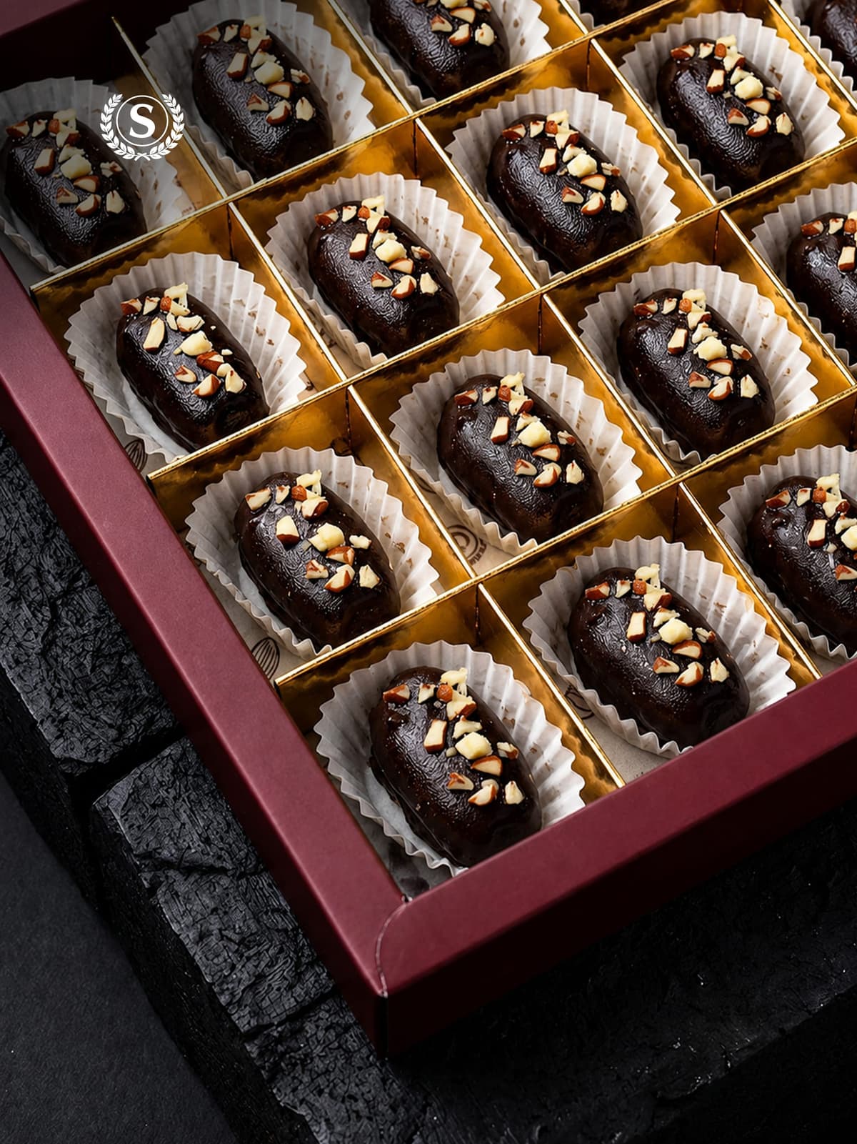 Premium Dark Chocolate Pecan Dates - view 2