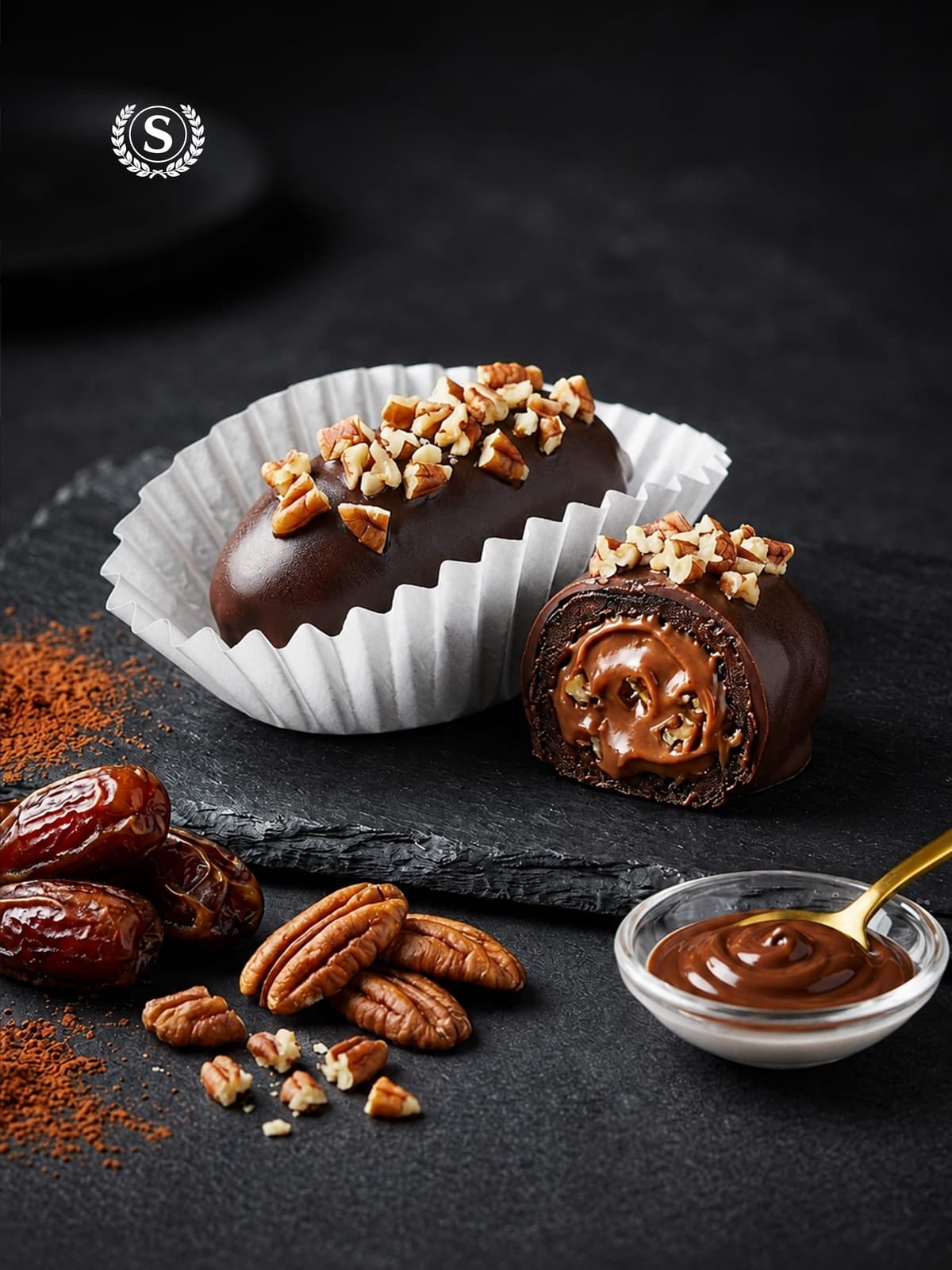 Premium Dark Chocolate Pecan Dates - view 1