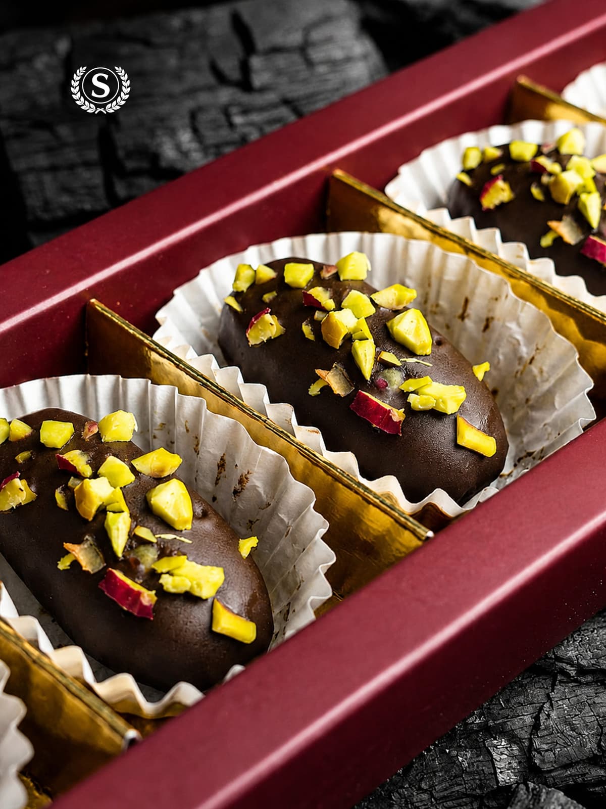 Premium Dark Chocolate Pistachio Dates - view 2